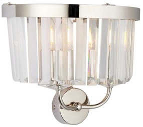 Endon 106448 - Kinkiet CHESTERFIELD 2xE14/6W/230V błyszczący chrom