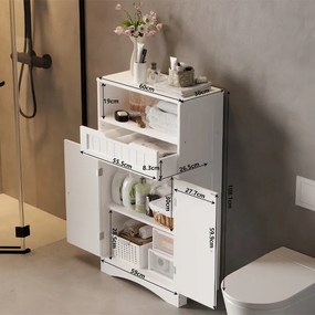 Szafka łazienkowa wielofunkcyjna loft