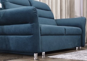 Sofa do salonu z regulowanymi zagłówkami Grandera 2-osobowa