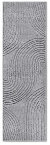Szary chodnik 80x240 cm Pigment Light Grey – Elle Decoration
