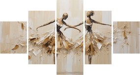 Obraz - Baleriny (125x70 cm)