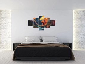 Obraz - Żywioły (125x70 cm)