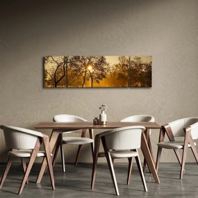 Obraz wschodu słońca (170x50 cm)