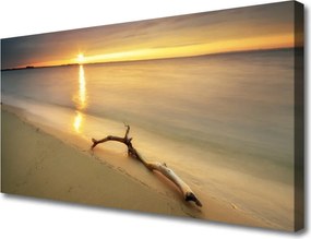 Obraz canvas Złoty Brzeg Oceanu