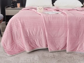 Chłodząca letnia kołdra CELIA, różowa Rozmiar: 140 x 200 cm