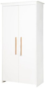 Biała szafa dziecięca 96x190x50 cm Lilo – Roba