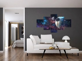 Obraz kosmosu (125x70 cm)