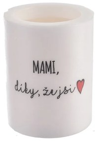 InDecor Świeca zapachowa MAMI, dzięki, że jesteś,8 x 10 cm