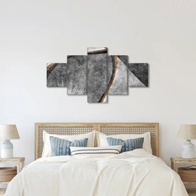 Obraz - Abstrakcja w betonie (125x70 cm)