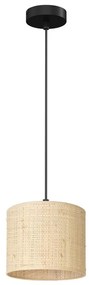 Lampa wisząca RATTAN 1xE27/60W/230V, pr. 18 cm, rattan