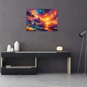 Obraz - Magiczny świat (70x50 cm)
