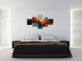 Obraz - Tekstura koloru (125x70 cm)