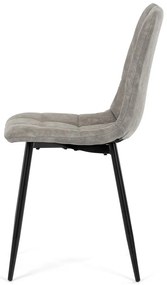 Zestaw krzeseł do jadalni Vintage CT-281 GREY3, 4szt.