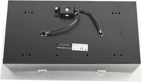 Wpuszczany reflektor stalowy AR111 regulowany 2-światłowy - Oneon