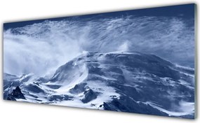 Panel nad blat kuchenny Zamglone Szczyty Alp