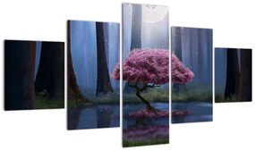 Obraz - Magiczna noc (125x70 cm)