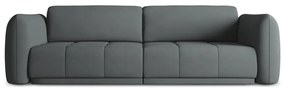 Ciemnoszara sofa 210 cm Hoku – Makamii