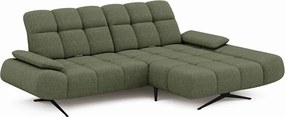 Elegancki narożnik MORENO S z funkcją w tkaninie ARAGON 39 WERSAL