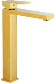 Mexen Uno bateria umywalkowa wysoka, złota - 71410-50
