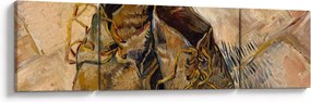 Obraz - Vincent van Gogh, Shoes, reprodukcje (170x50 cm)