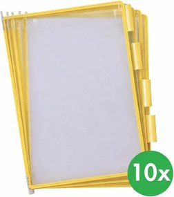 Oddzielne tabele Tarifold A4, żółte