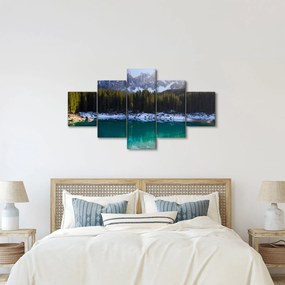 Obraz - Jezioro Karersee (125x70 cm)