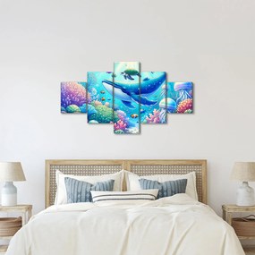 Obraz – Podwodny świat (125x70 cm)