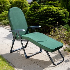 Leżak ogrodowy Modena Oval Black Edition H024-32IB PATIO