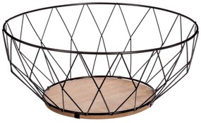 Koszyk na owoce, metalowy, Ø 28 cm
