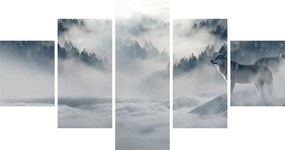 Obraz wilków (125x70 cm)