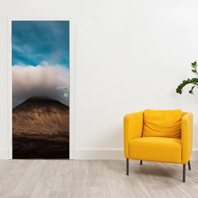 Fototapeta na drzwi - Chmura nad szczytem (95x205cm)
