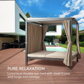 Blumfeldt Eremitage Double XL Leżak ogrodowy