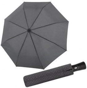 Fiber SUPERSTRONG - męski automatyczny parasol w kropki