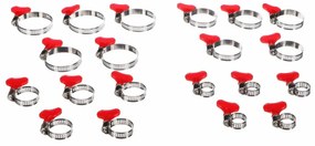 Sixtol Zacisk węża z opaską MECHANIC CONNECT SET20, 10-44 mm, 20 szt.