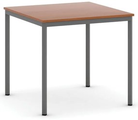 Stół jadalniany, 180x80 cm, ciemnoszara podstawa, czereśnia