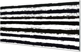 Panel Szklany Dziki Wzór Zebry