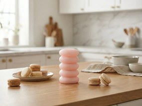 Świeca słupkowa MACARON 11,5 cm różowa