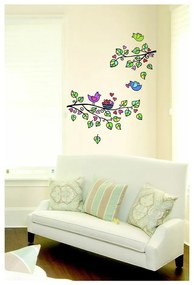 Zestaw naklejek Fanastick Birds And Hearts