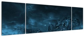 Obraz - Misja obcych (170x50 cm)