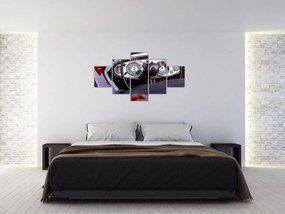 Obraz - Szczegół samochodu (125x70 cm)