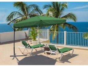 Zielony parasol ogrodowy ø 300 cm – Garden Pleasure