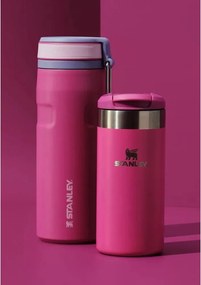Różowy kubek termiczny ze stali nierdzewnej 350 ml AeroLight™ Transit Mug Violet Blossom – Stanley