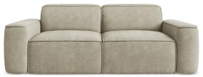 Beżowa sofa z tkaniny szenilowej 204 cm Omao – Makamii