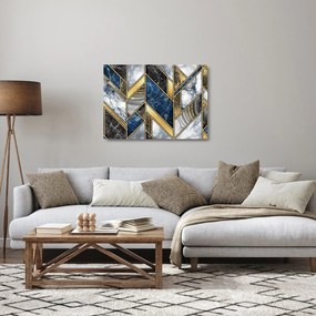 Obraz na szkle abstrakcji artystycznej (70x50 cm)