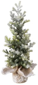 Sztuczna choinka w jutowej doniczce TANNE, 40 cm