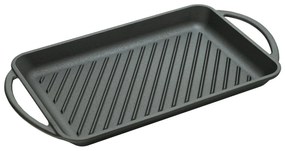 Cattara 13062 Patelnia grillowa z uchwytami Żeliwo, 33 x 21,5 cm