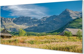 Panel szklany do Kuchni Górska Osada w Dolinie