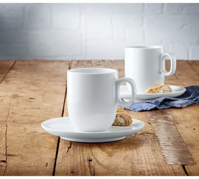 Białe porcelanowe filiżanki do cappuccino zestaw 2 szt. 170 ml Barista – WMF