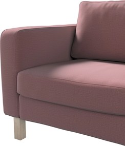 Pokrowiec na fotel Karlstad kolor fioletowy tkanina welwetowa