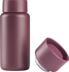 Bordowy kubek termiczny ze stali nierdzewnej 400 ml Singles – Zone